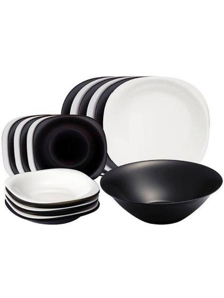 Набор посуды Carine Black/White Luminarc 100656473