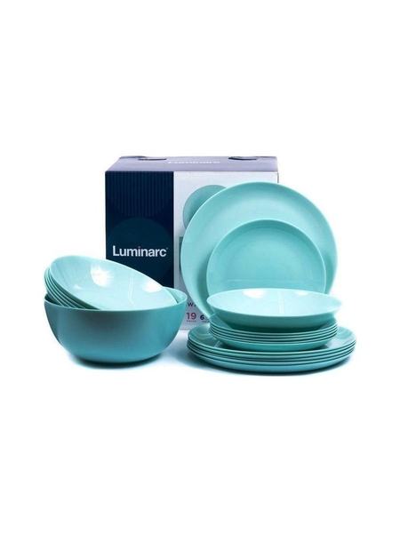Набор ДИВАЛИ ЛАЙТ ТЮРКУАЗ 19 пр. Luminarc 78821070 Набор ДИВАЛИ ЛАЙТ ТЮРКУАЗ 19 пр. Luminarc 78821070