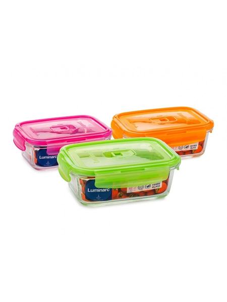 Контейнер PUREBOX ACTIVE NEON MIX 820мл Luminarc 117291678